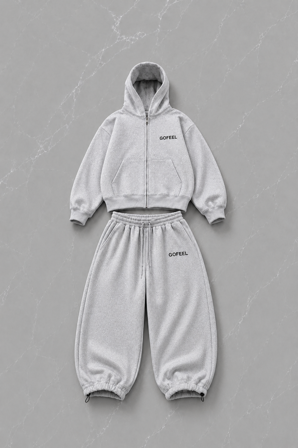Gofeel  Baggy Kalıp Unisex Eşofman Takımı