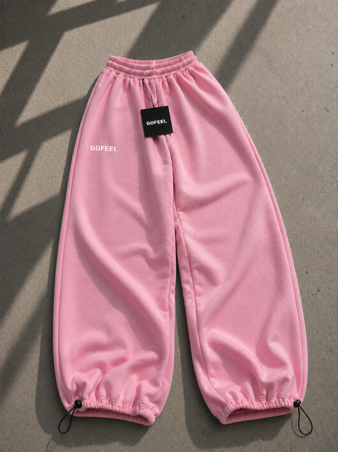 Gothic Detaylı Baggy Unisex Eşofman Altı
