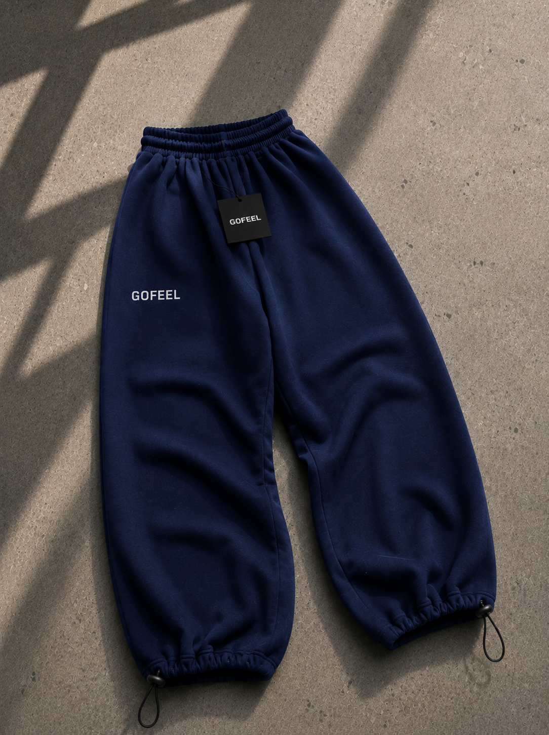 Gothic Detaylı Baggy Unisex Eşofman Altı
