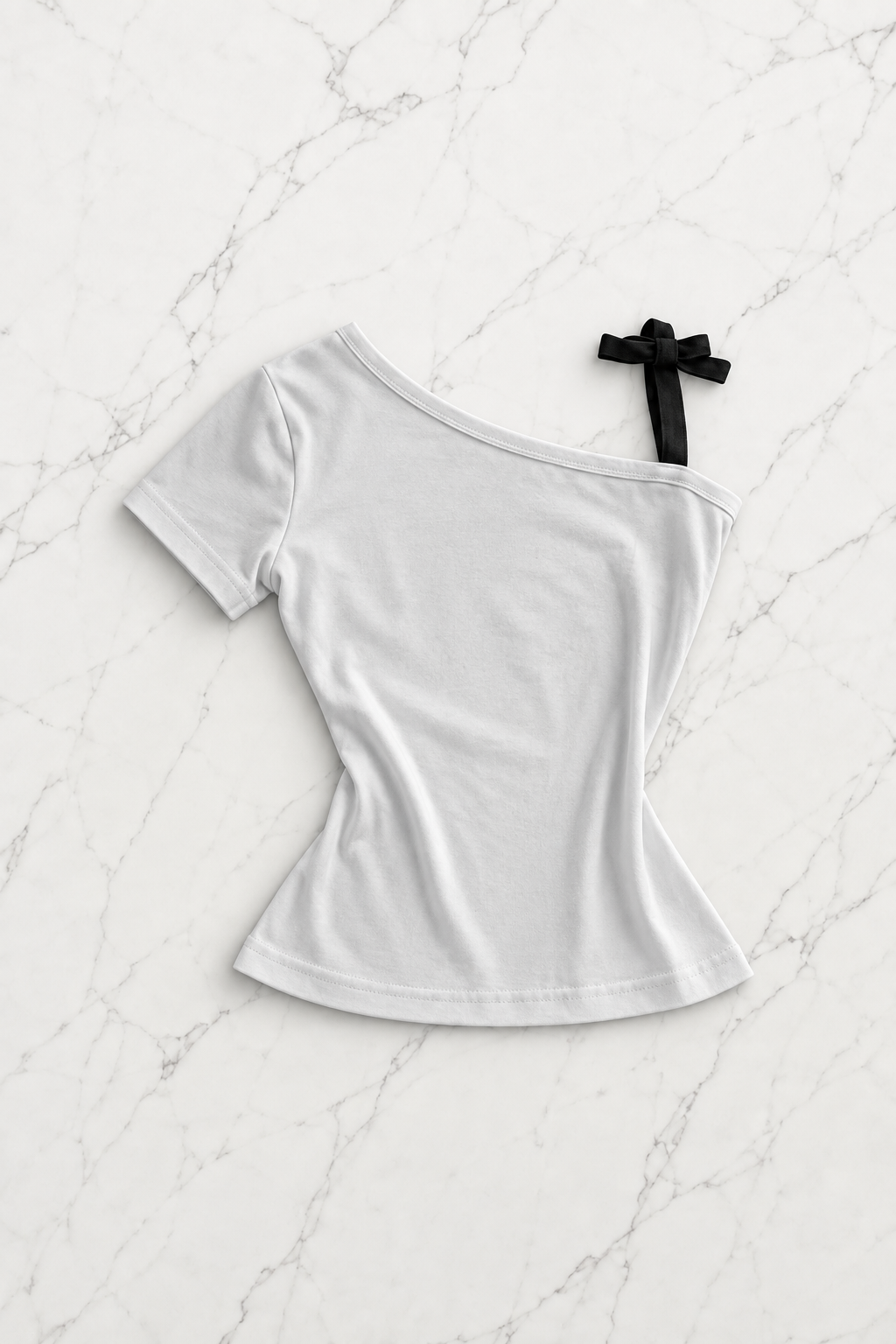 Gri Kelebek Kanatlı Askılı Grunge Y2K Kısa Kollu Crop