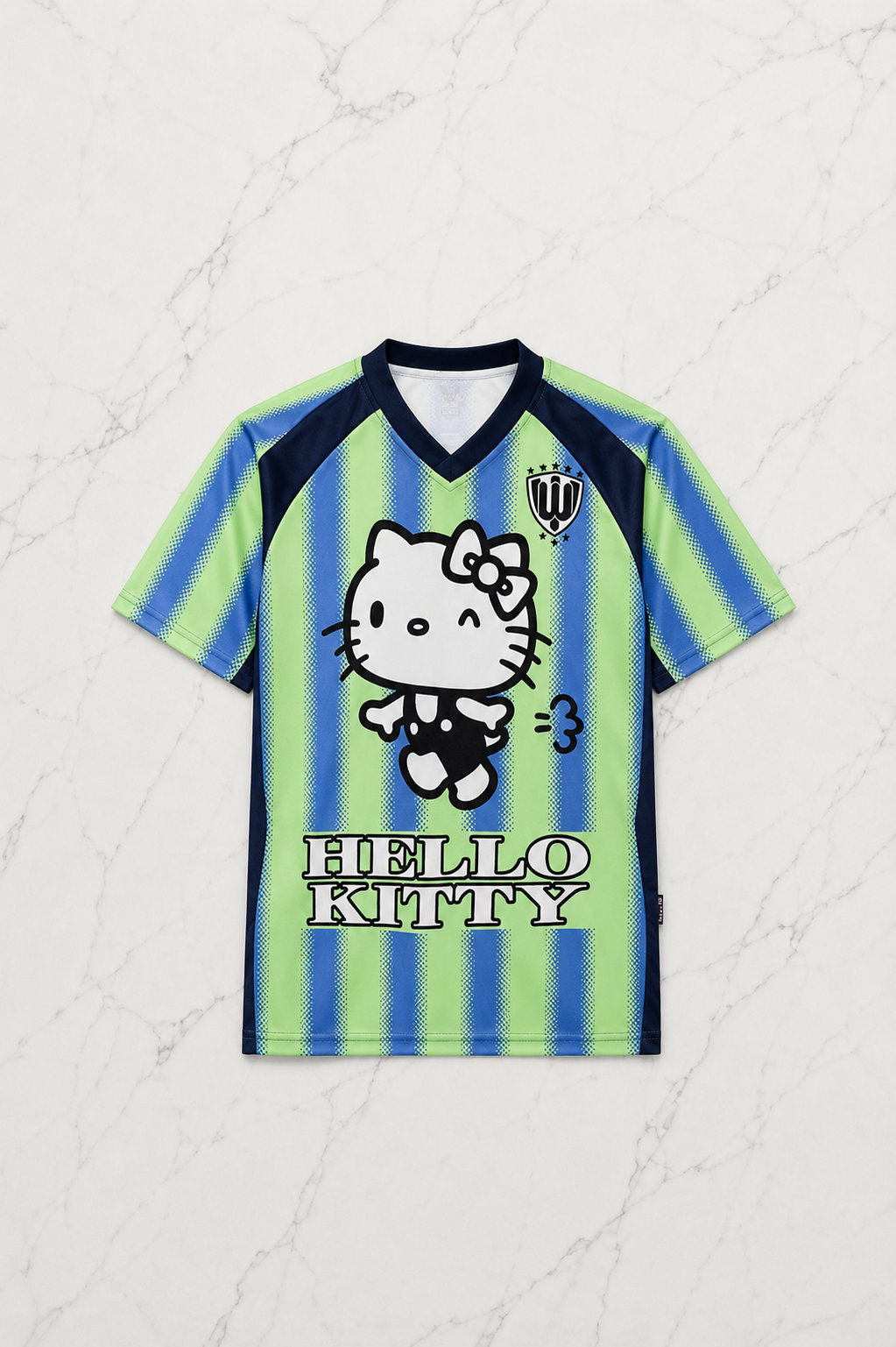 Hello Kitty Fly Yeşil Jersey Forma