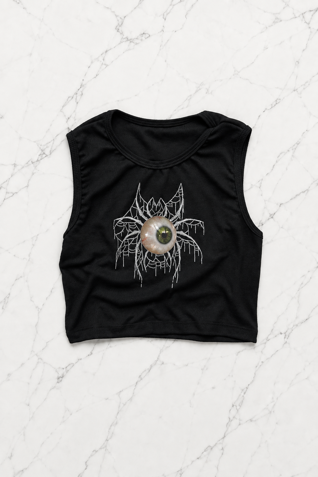 I See You Detail Crop Tank