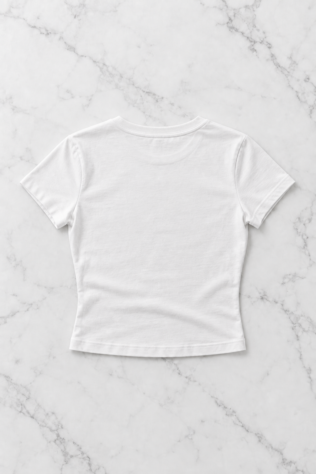 Kemer Boy I love Shirt Baskılı Crop Bluz