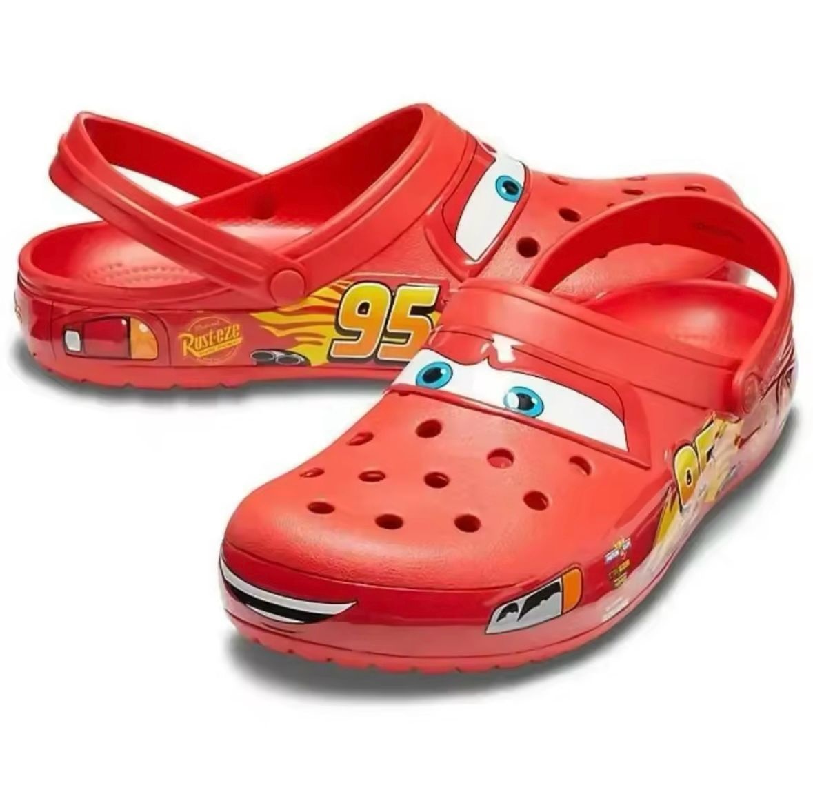 Kırmızı Şimşek Mcqueen Crocs Terlik