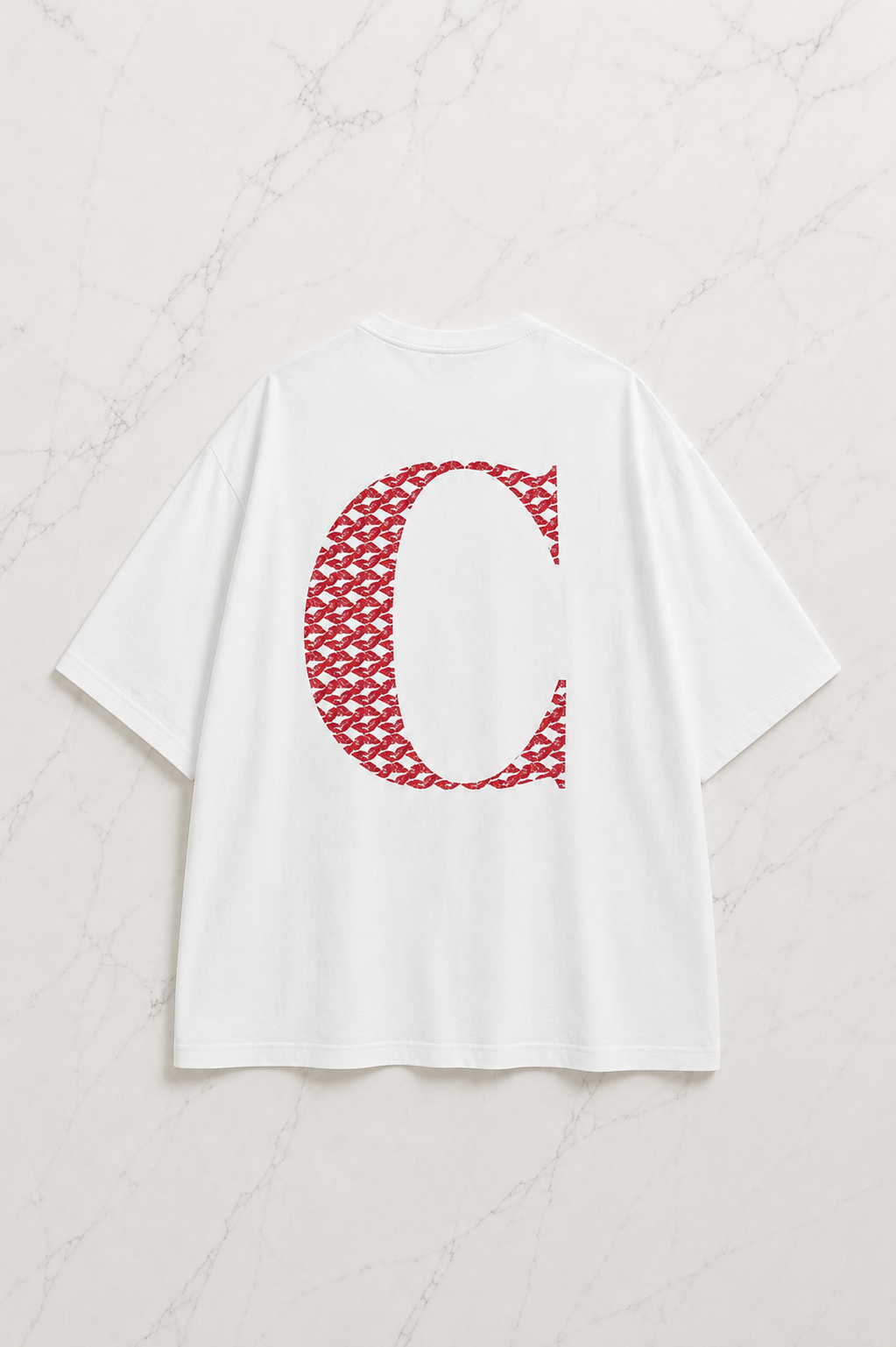 Kiss Design C Harfi Oversize T-shirt