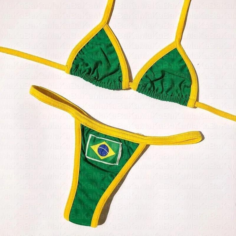 Lence Brazil Detaylı Basic Alt Üst Takım Bikini