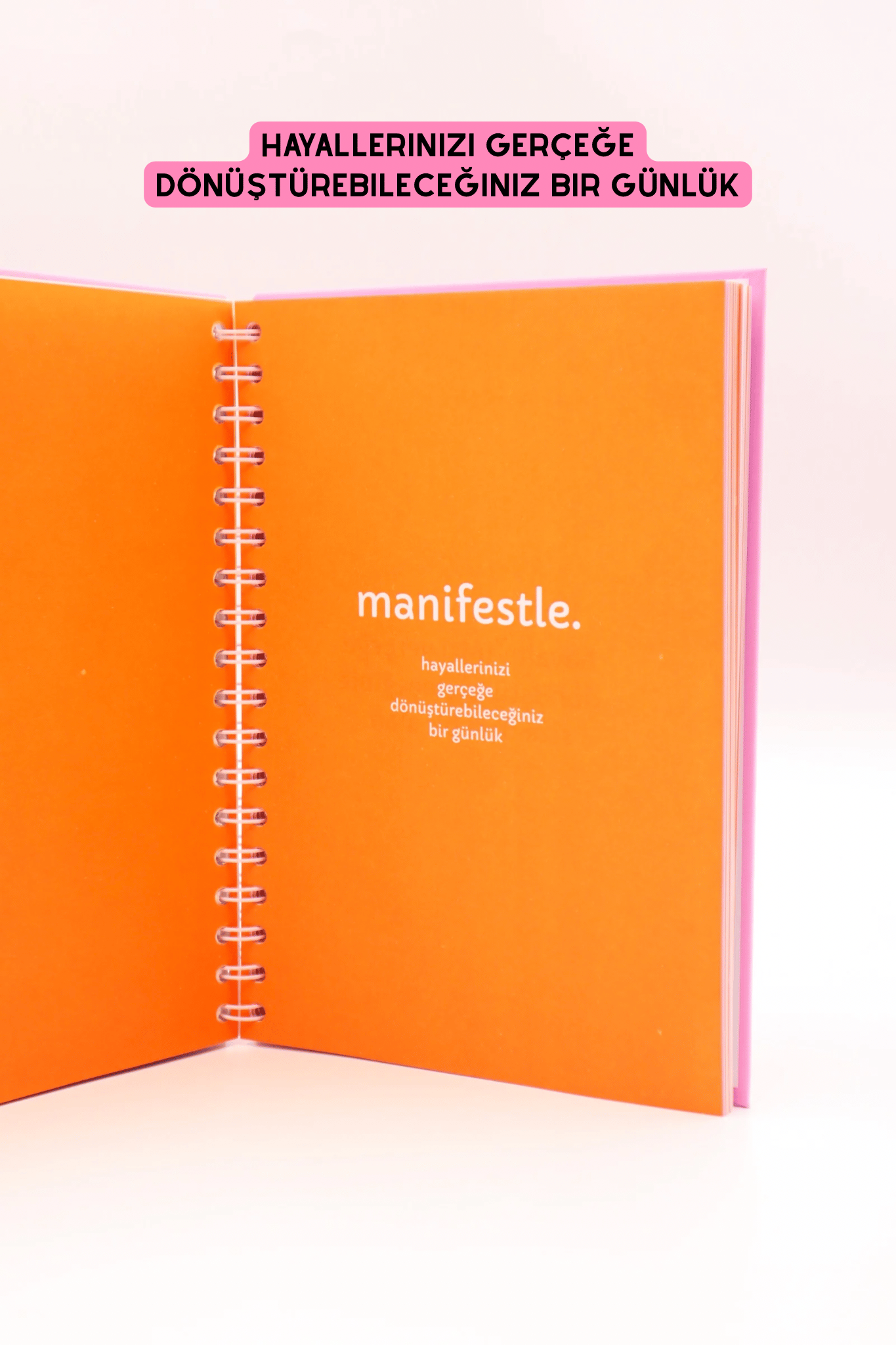 MANİFESTLE Manifest Günlüğü Ajanda Mor S2