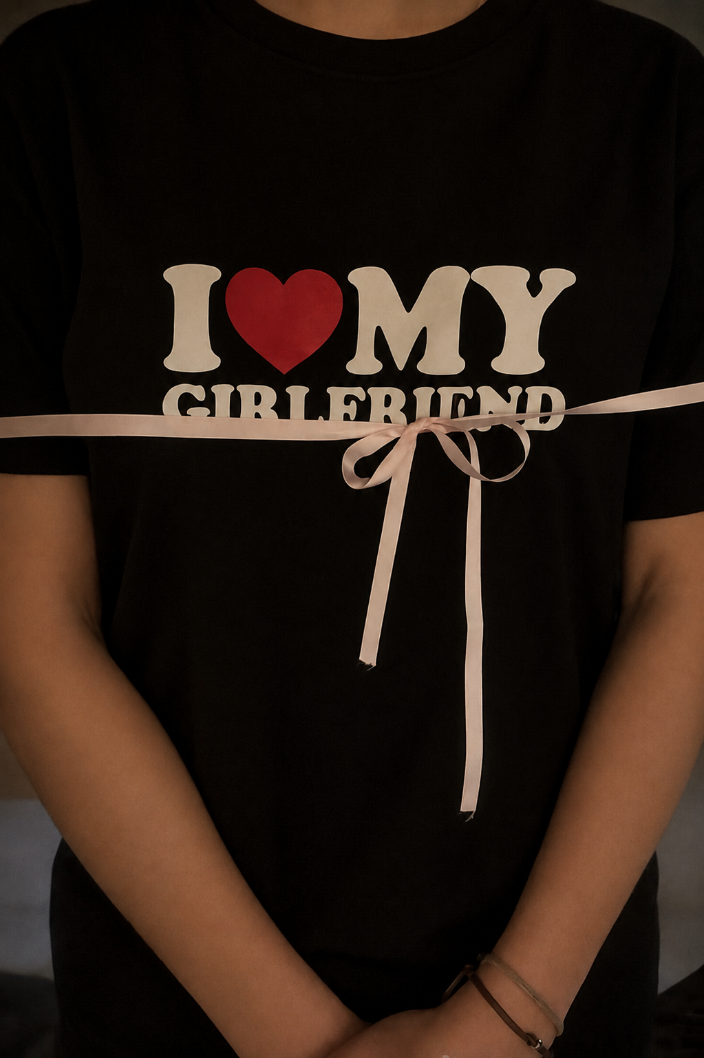 My Gırlfrıend Oversize Kısa Kol T-shirt