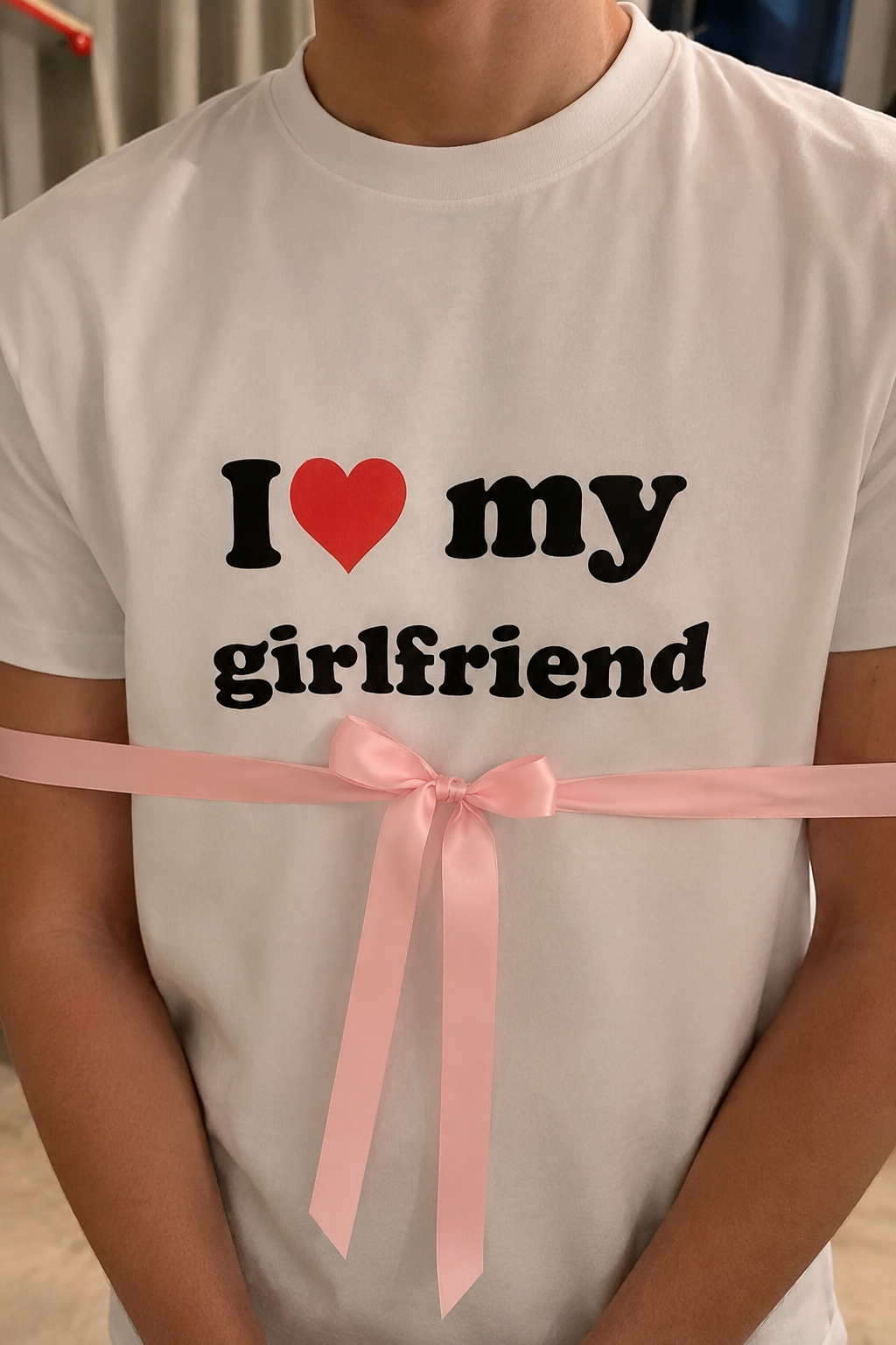 My Gırlfrıend Oversize Kısa Kol T-shirt