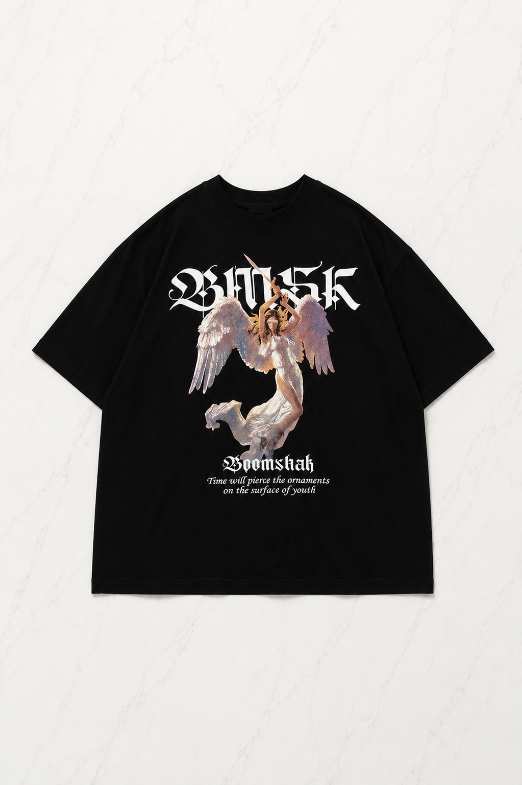 Nemesis Legend Oversize Unisex Siyah T-shirt
