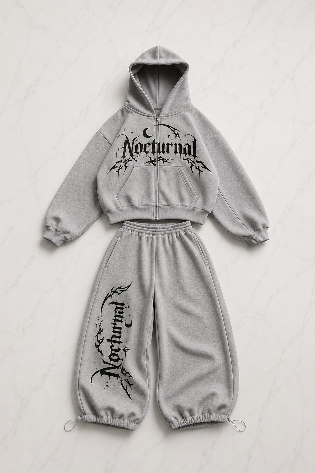 Nocturnal Baggy Kalıp Unisex Eşofman Takımı