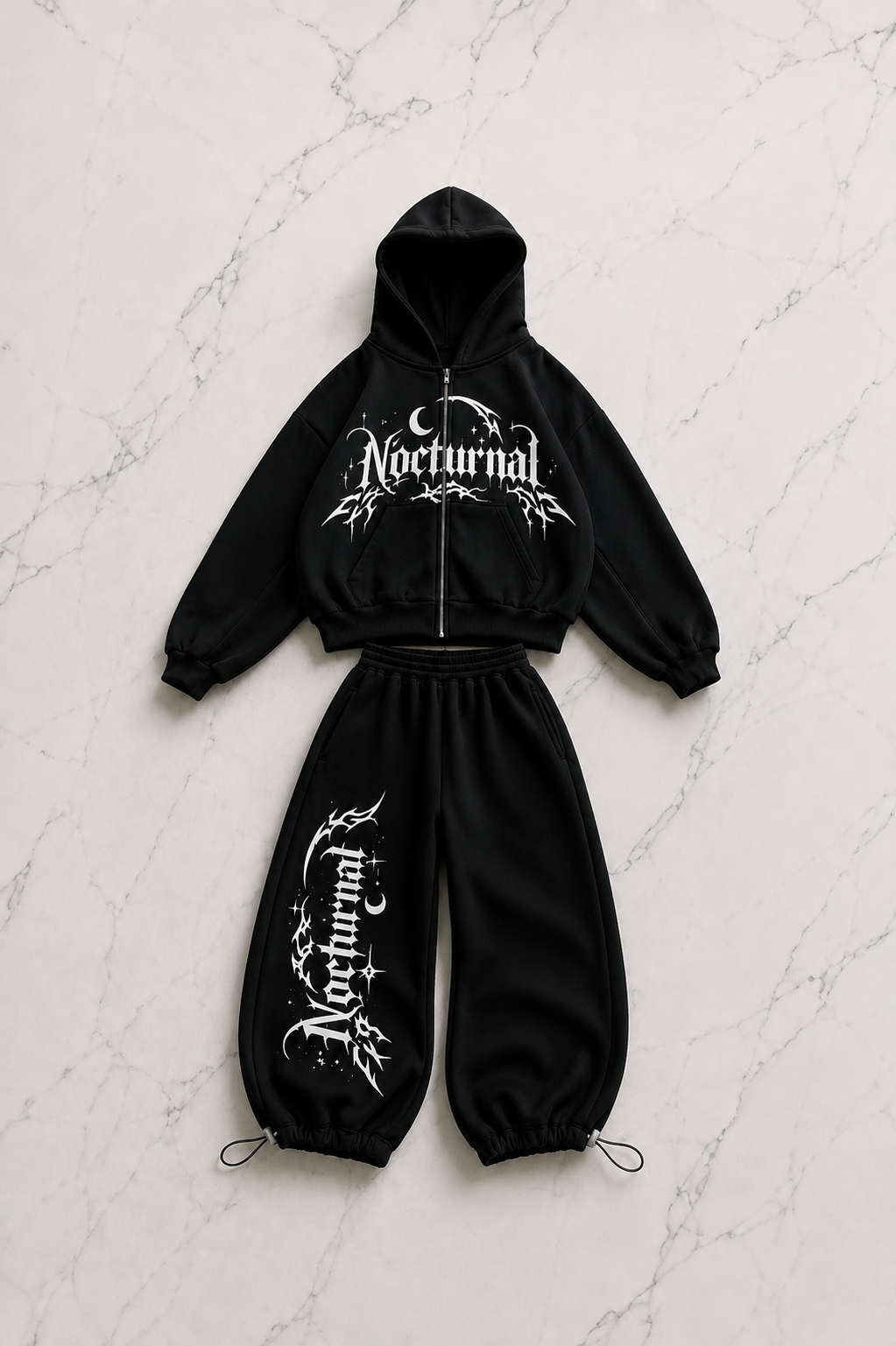 Nocturnal Baggy Kalıp Unisex Eşofman Takımı