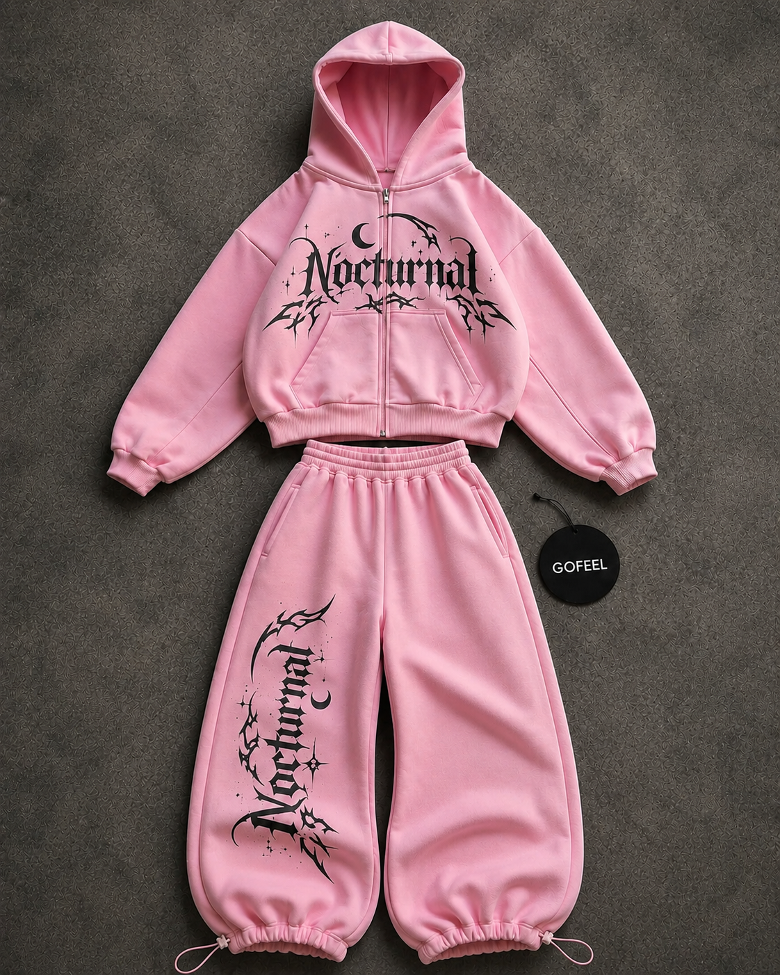 Nocturnal Baggy Kalıp Unisex Eşofman Takımı