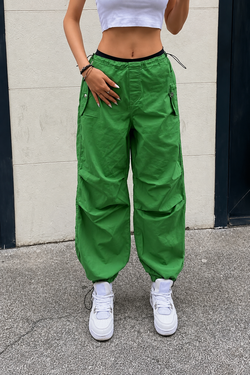 Outlet Unisex Urban Baggy Parachute Pant