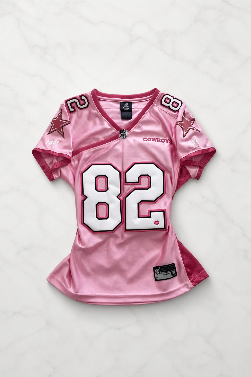 Pembe Dallas Cowboys 82 Jason Witten NFL Forma