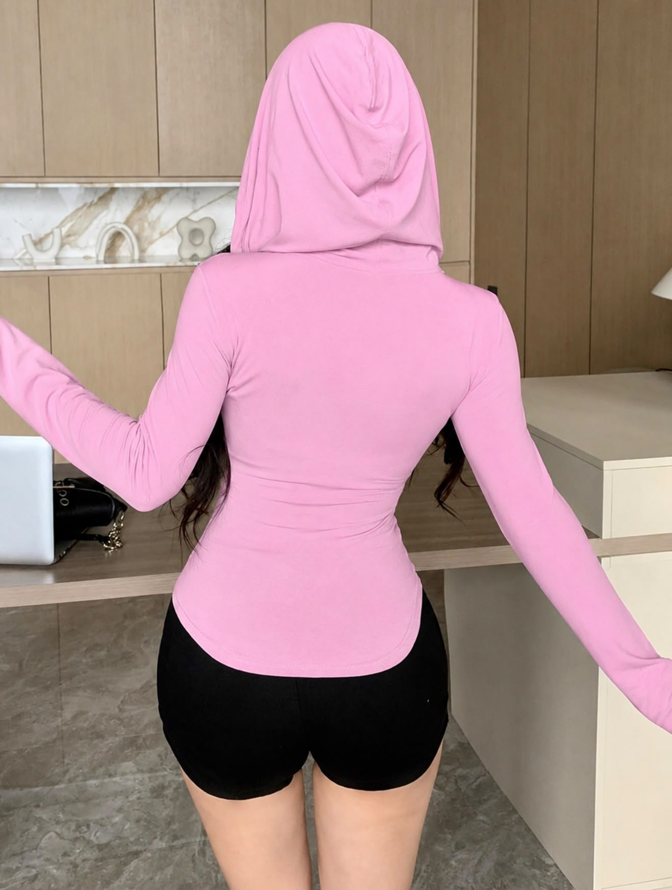 Pembe Vexa Fermuarlı Spor Hırka