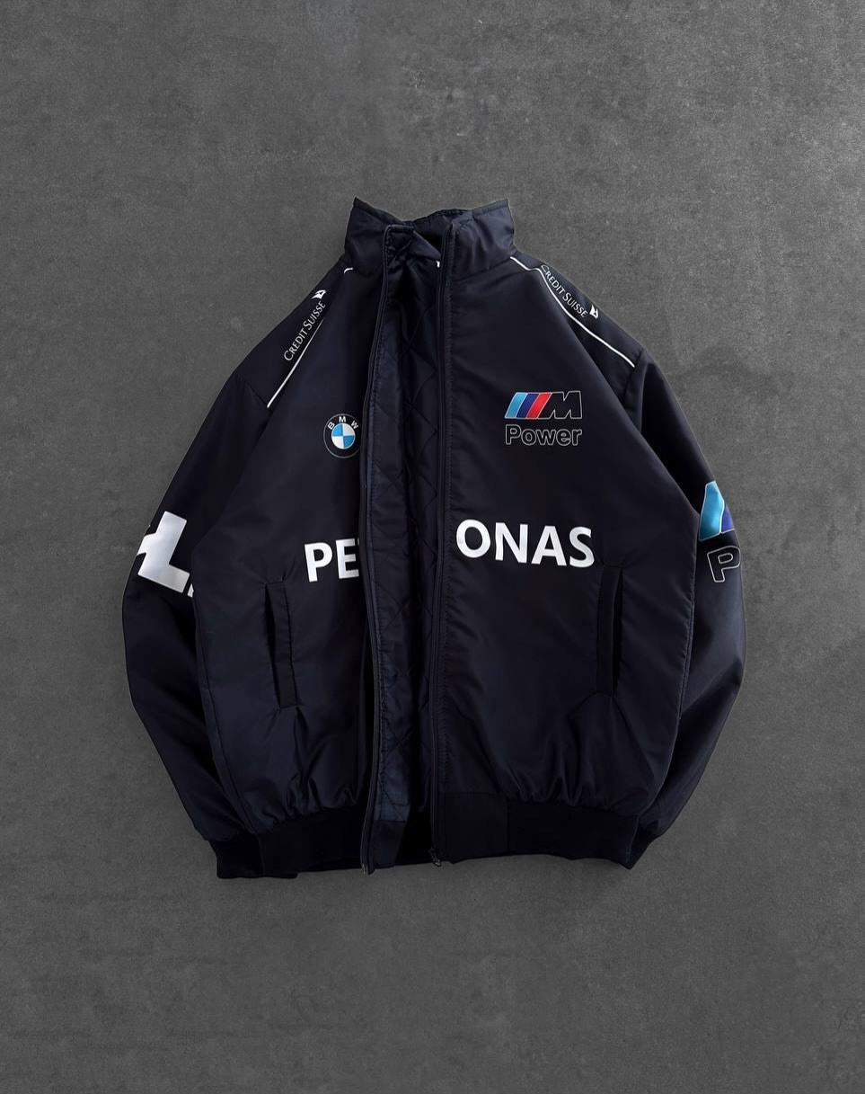 Petronas Desenli Unisex Bomber Ceket
