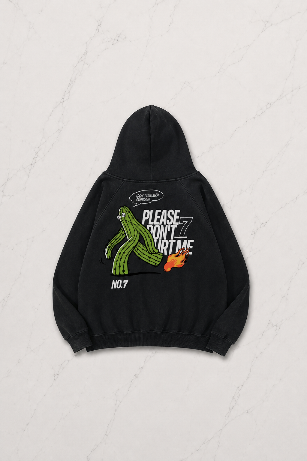 Please Dont Hurt Me Unisex Sweatshirt Hoodie Siyah