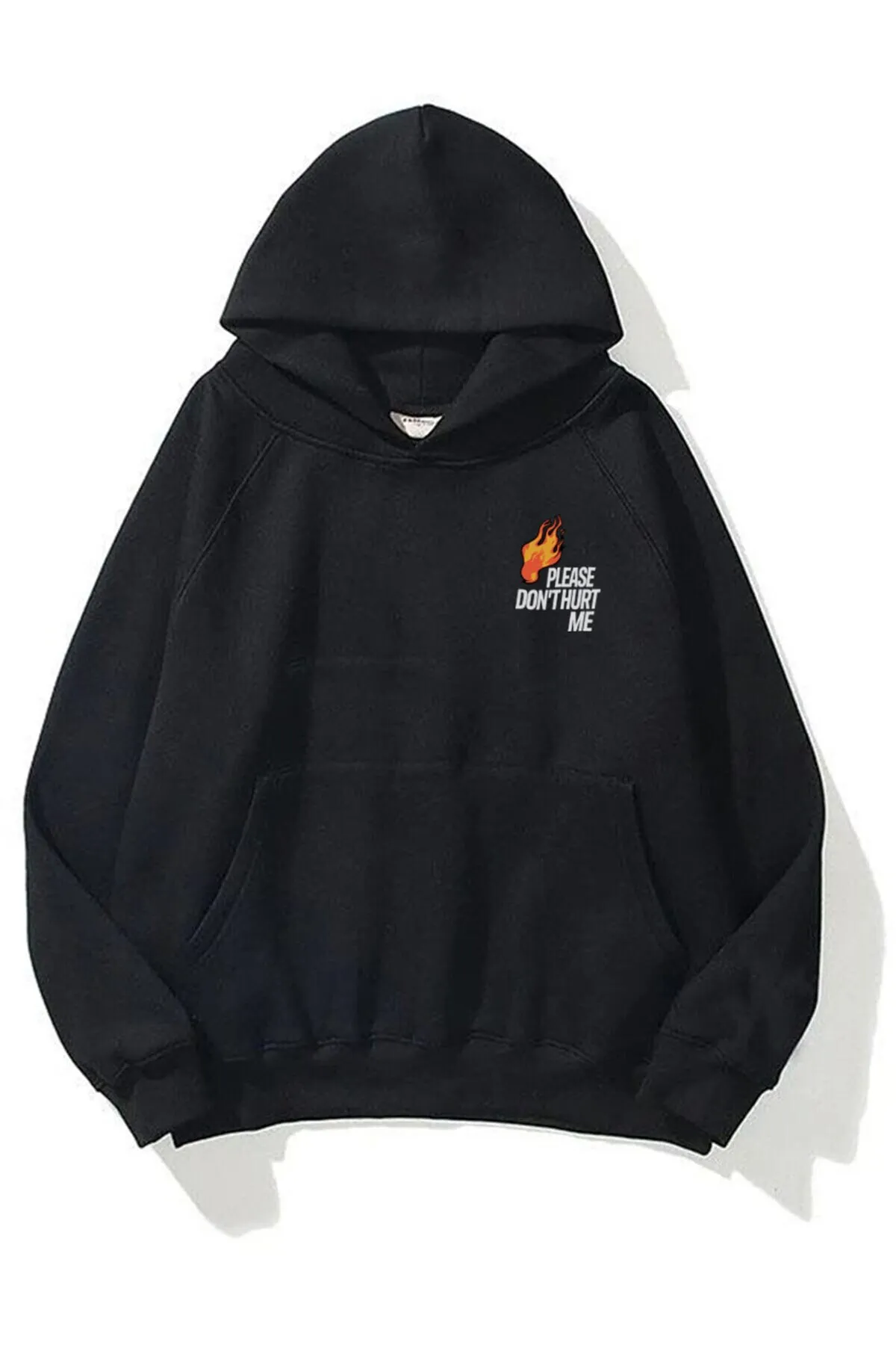 Please Dont Hurt Me Unisex Sweatshirt Hoodie Siyah