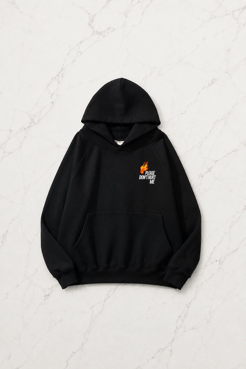 Please Dont Hurt Me Unisex Sweatshirt Hoodie Siyah