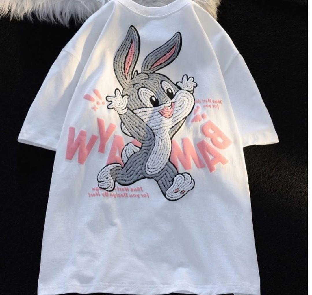 Rabbit Aesthetic Oversize Unisex T-shirt