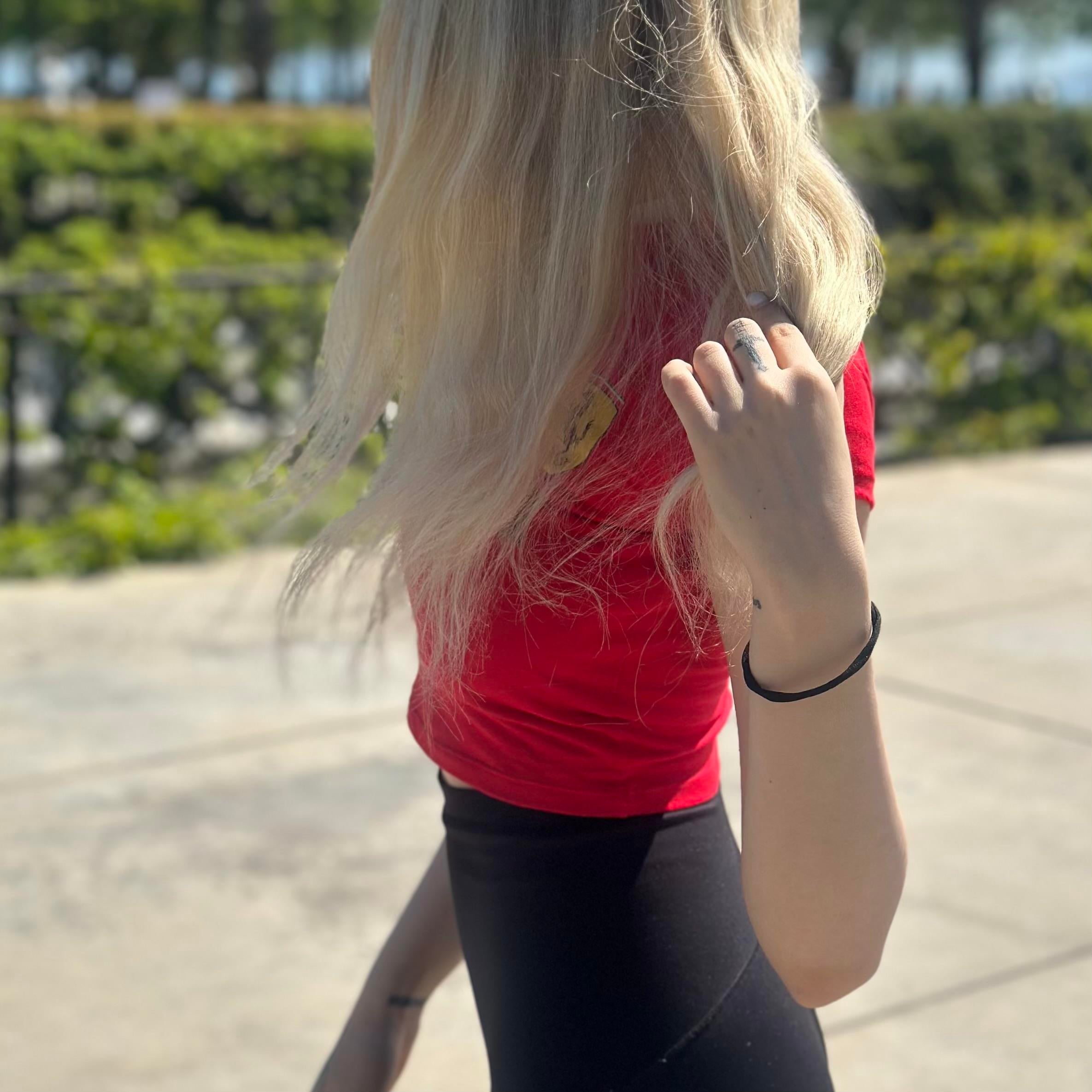 Red Ferrari Crop Top
