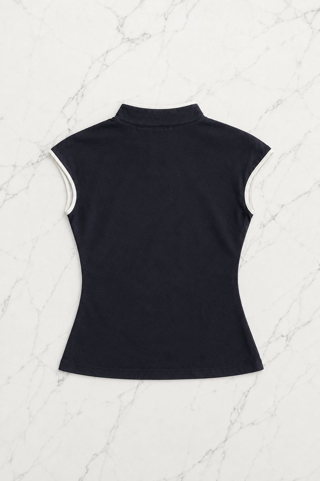 Siyah Anime Nana Qipao Vintage Y2K Kısa Kollu Crop