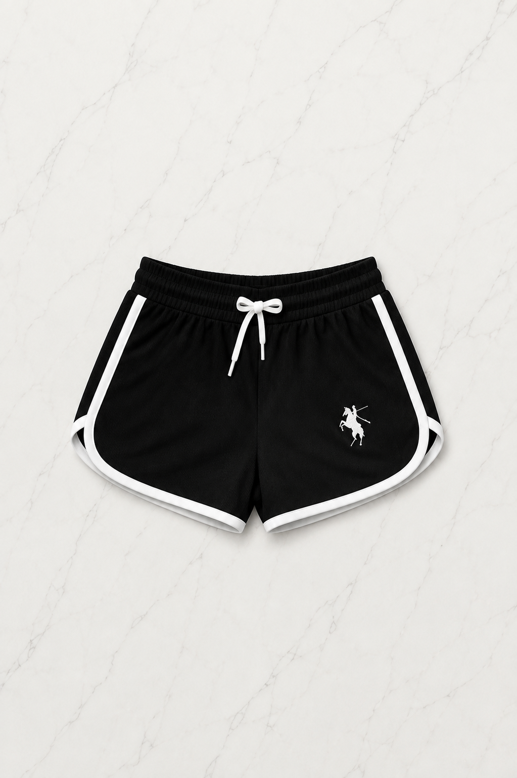Siyah Fit Soul Polo Yaka & Şort Takım