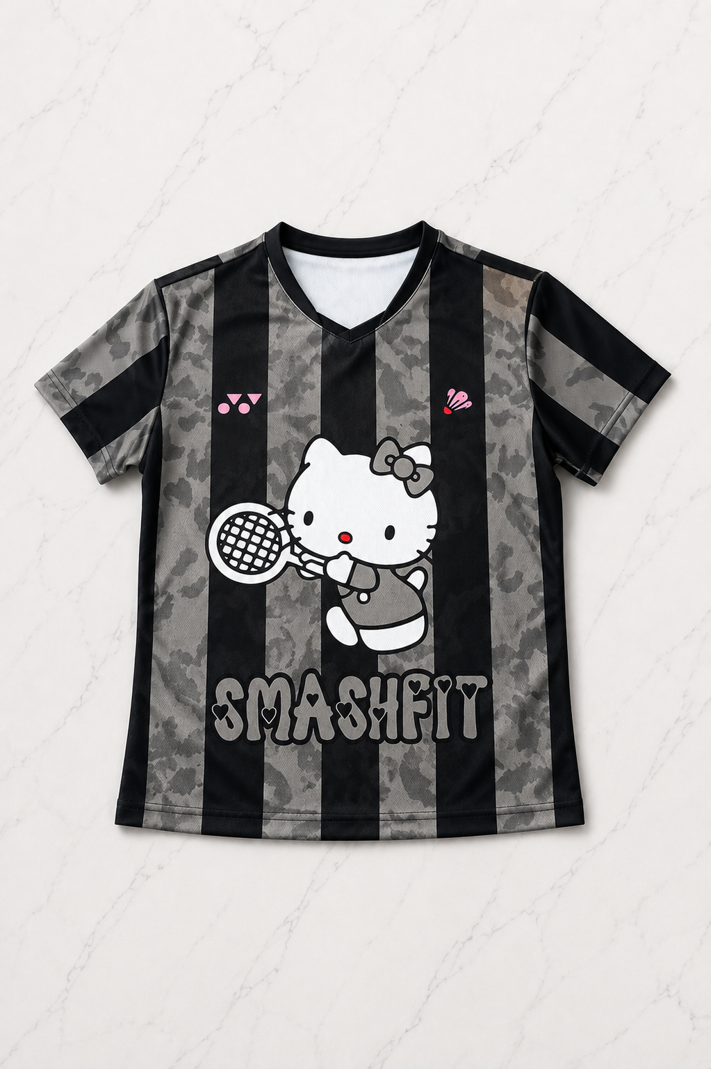 Siyah Hello Kitty Black Jersey Forma
