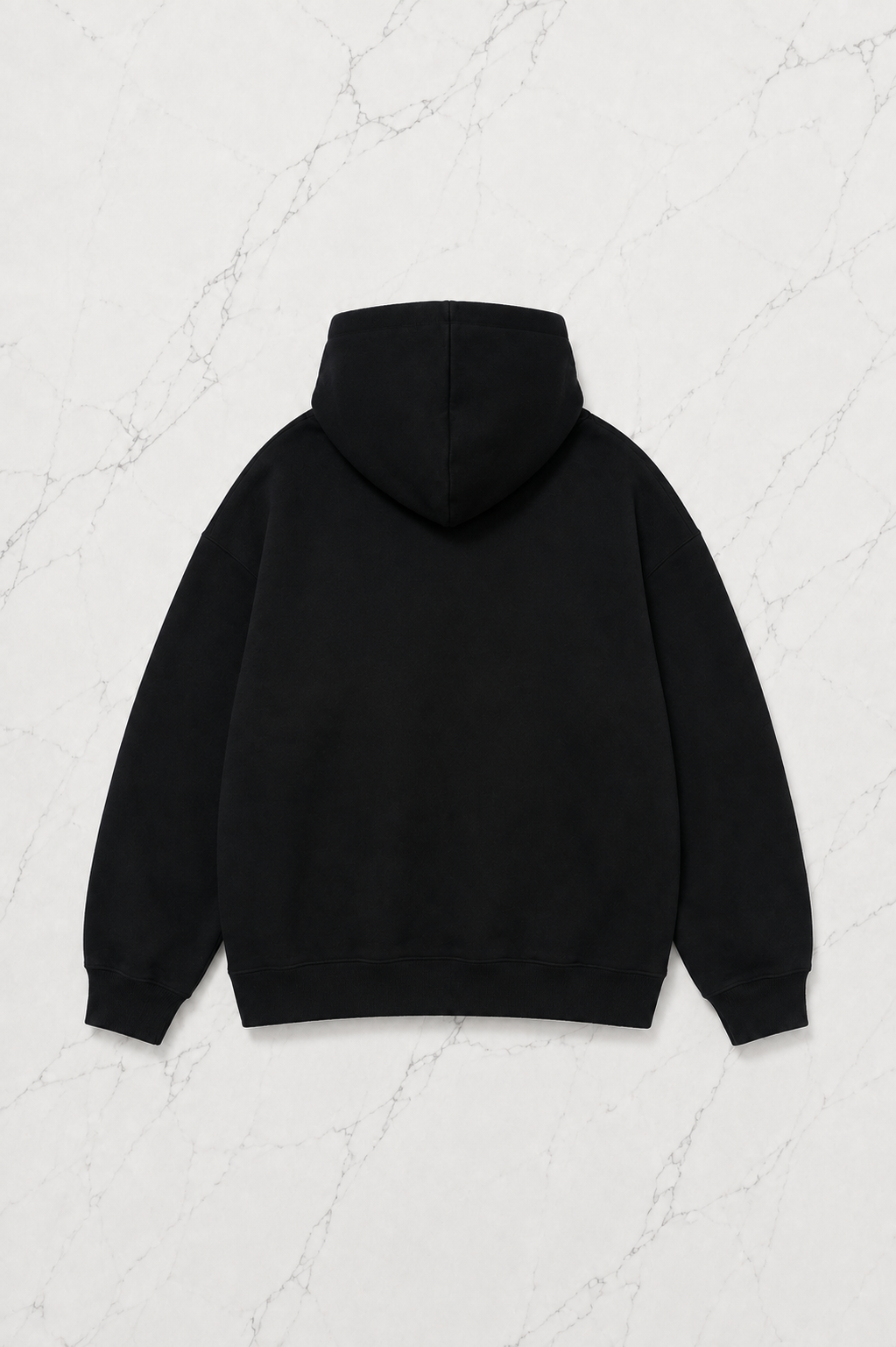 Siyah Unisex Oversize Mavi I Dont Smoke Parıltılı Taş Baskılı Sweatshirt