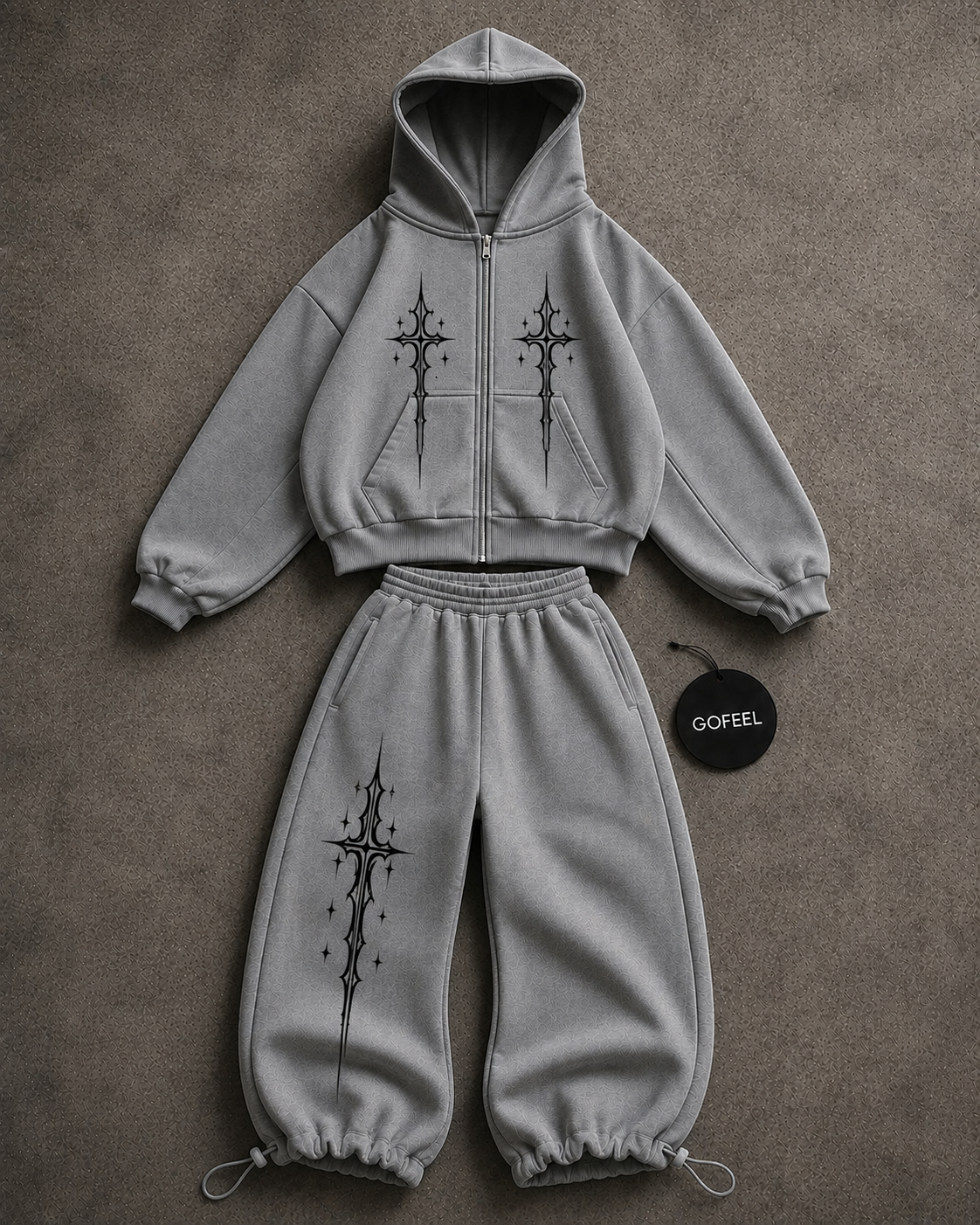 Sword Sain Baggy Kalıp Unisex Eşofman Takımı