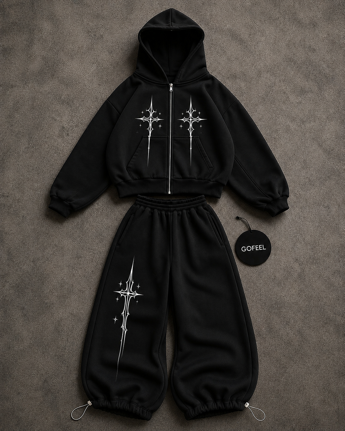 Sword Sain Baggy Kalıp Unisex Eşofman Takımı