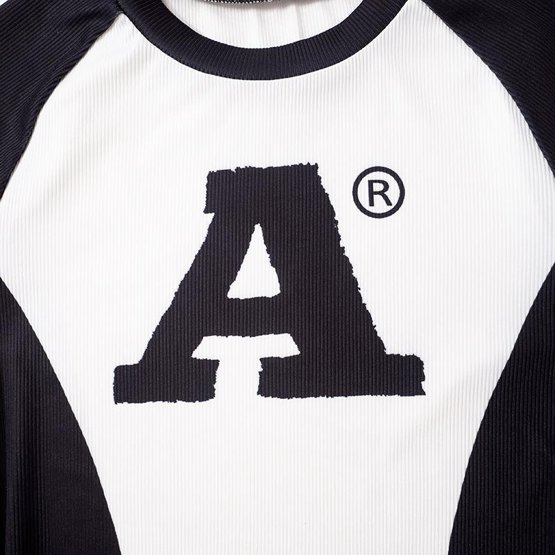 Y2k '' A'' Design Tech Crop Top