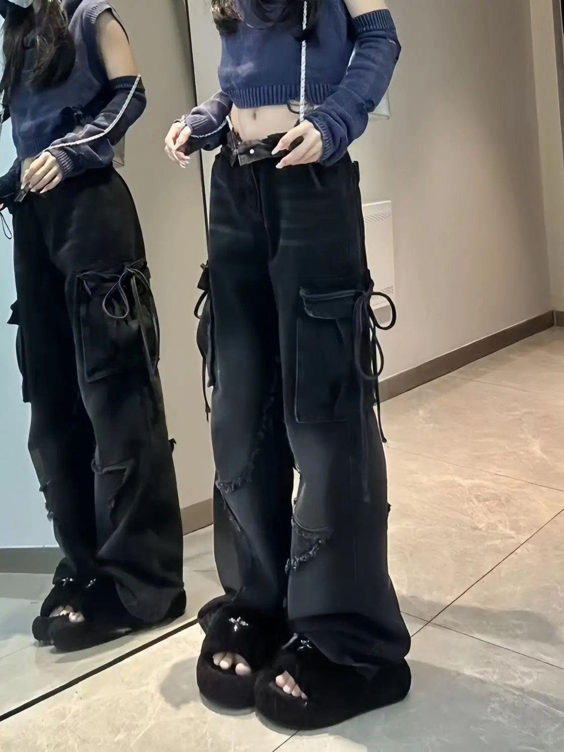 Y2k Cargo Pocket Live Jean