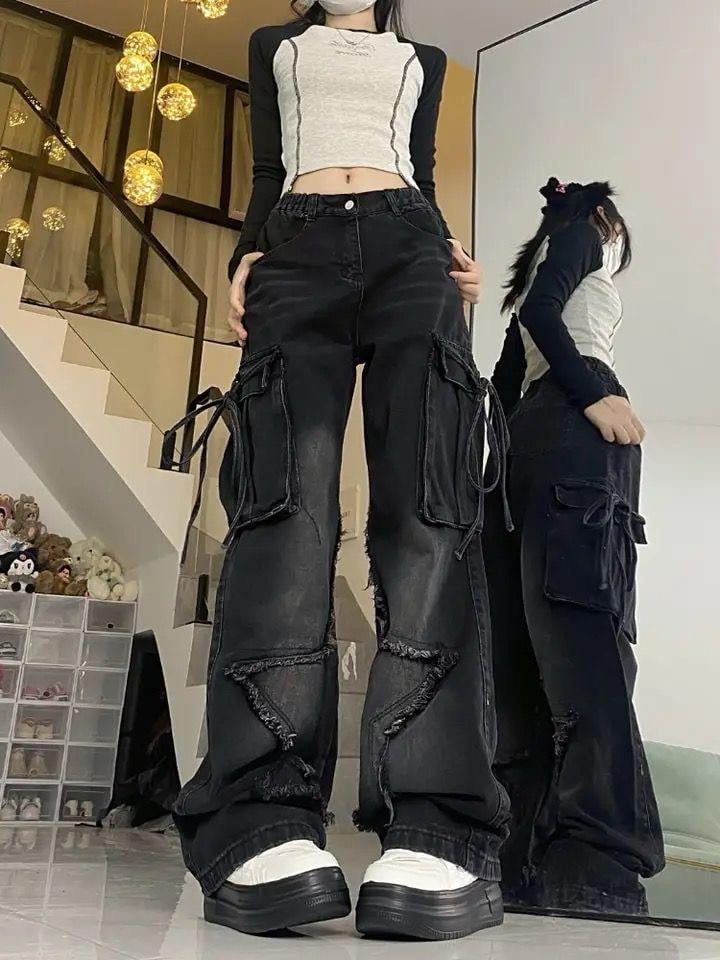 Y2k Cargo Pocket Live Jean