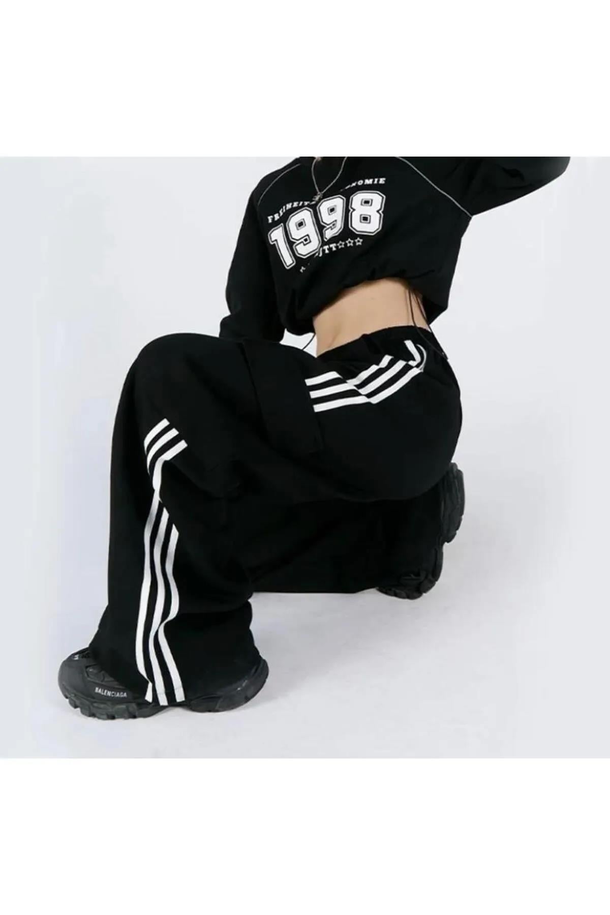 Y2K Kargo Cep Unisex Örme Pantolon