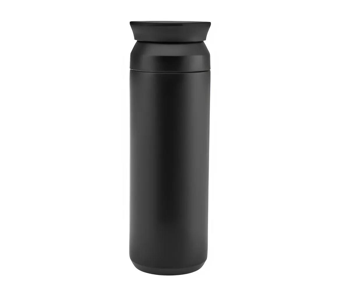 1.Sınıf Malzeme Siyah Çelik Termos 500 ml