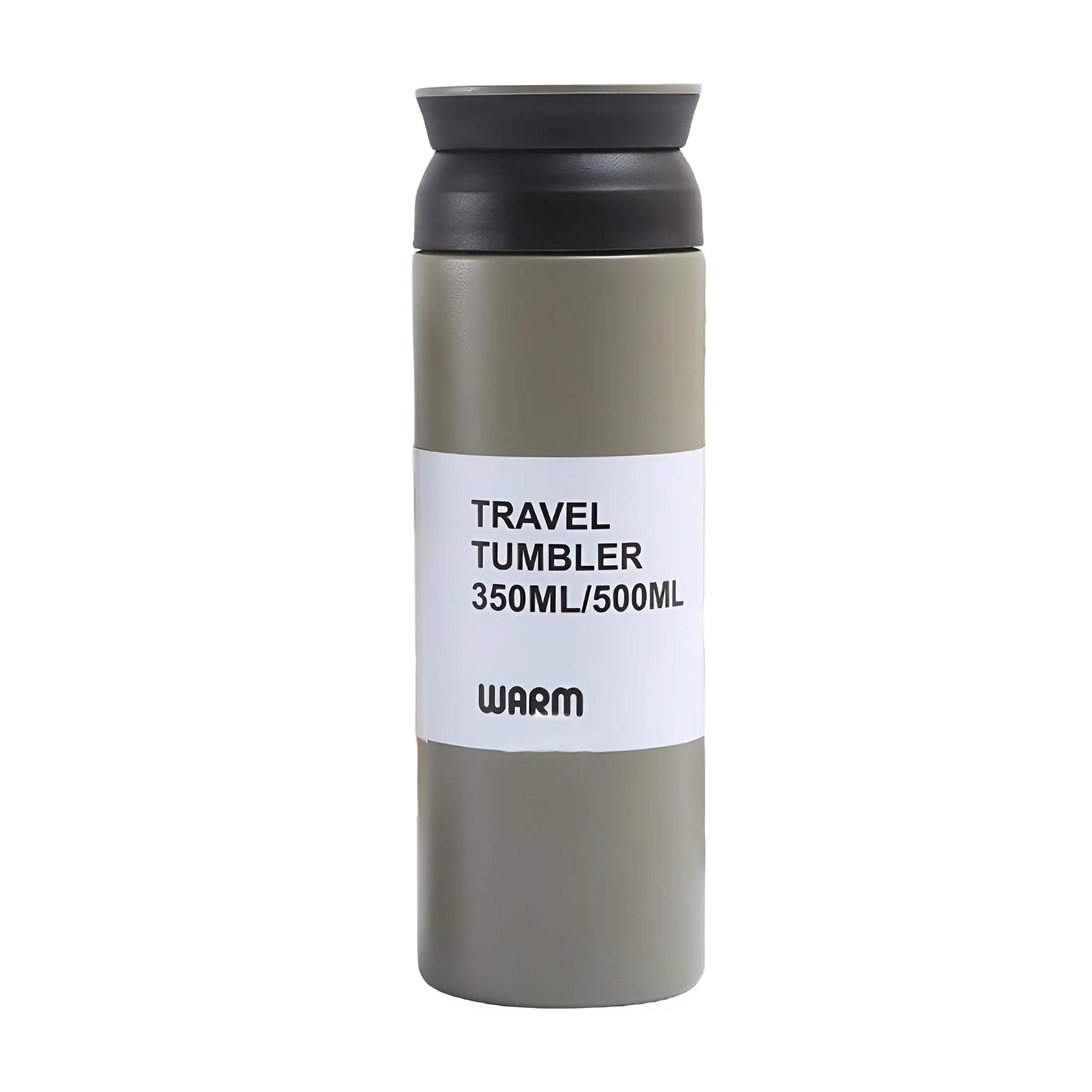 1.Sınıf Malzeme Gri Çelik Termos 500 ml