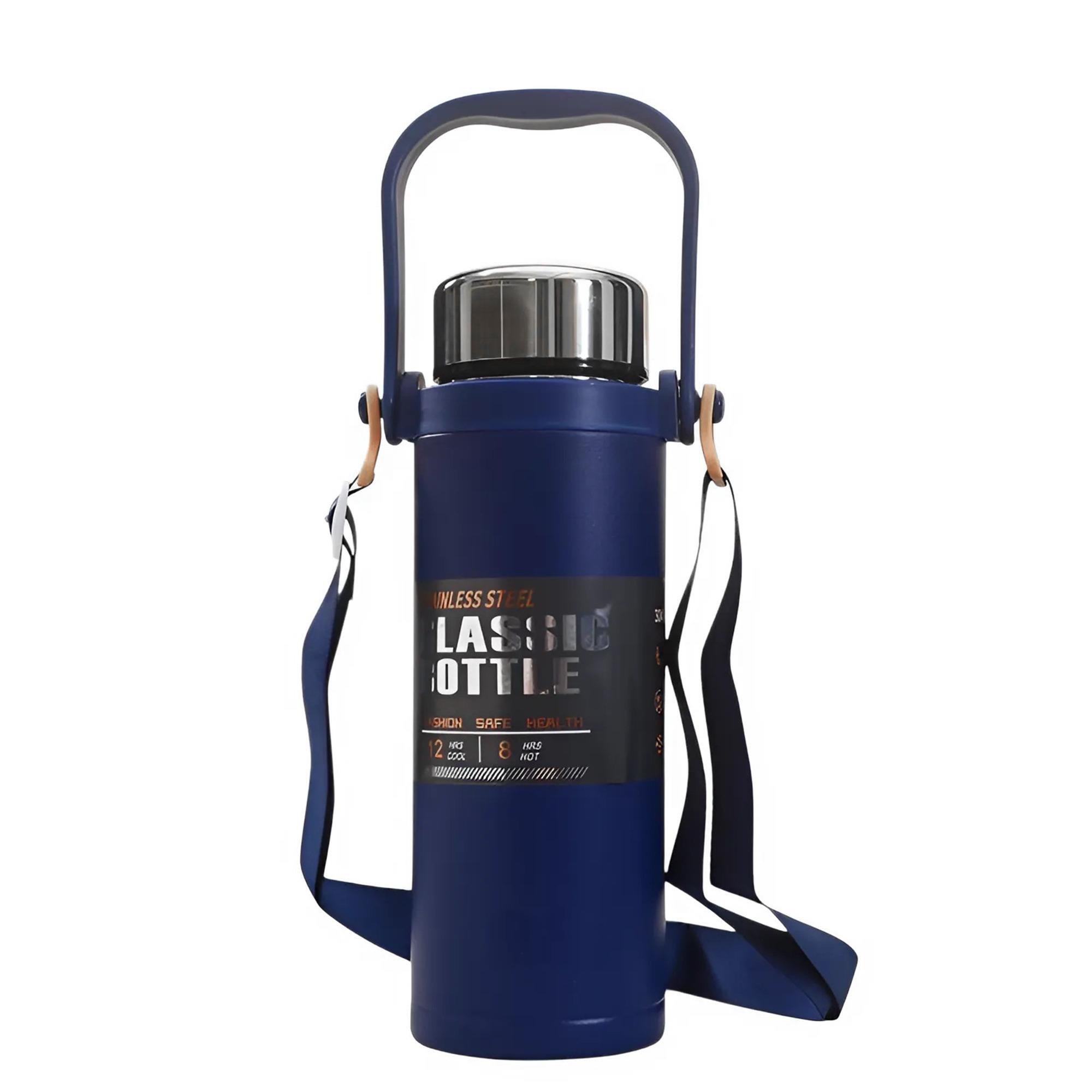 800 Ml Lacivert Çelik Termos