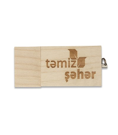 Ahşah Dikdörtgen Usb Flash Bellek