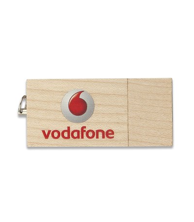 Ahşah Dikdörtgen Usb Flash Bellek