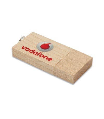 Ahşah Dikdörtgen Usb Flash Bellek