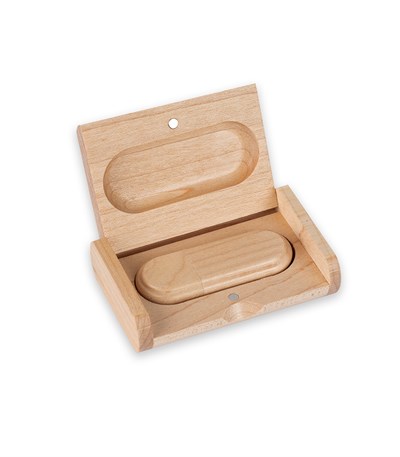 Ahşah Oval Usb Flash Bellek