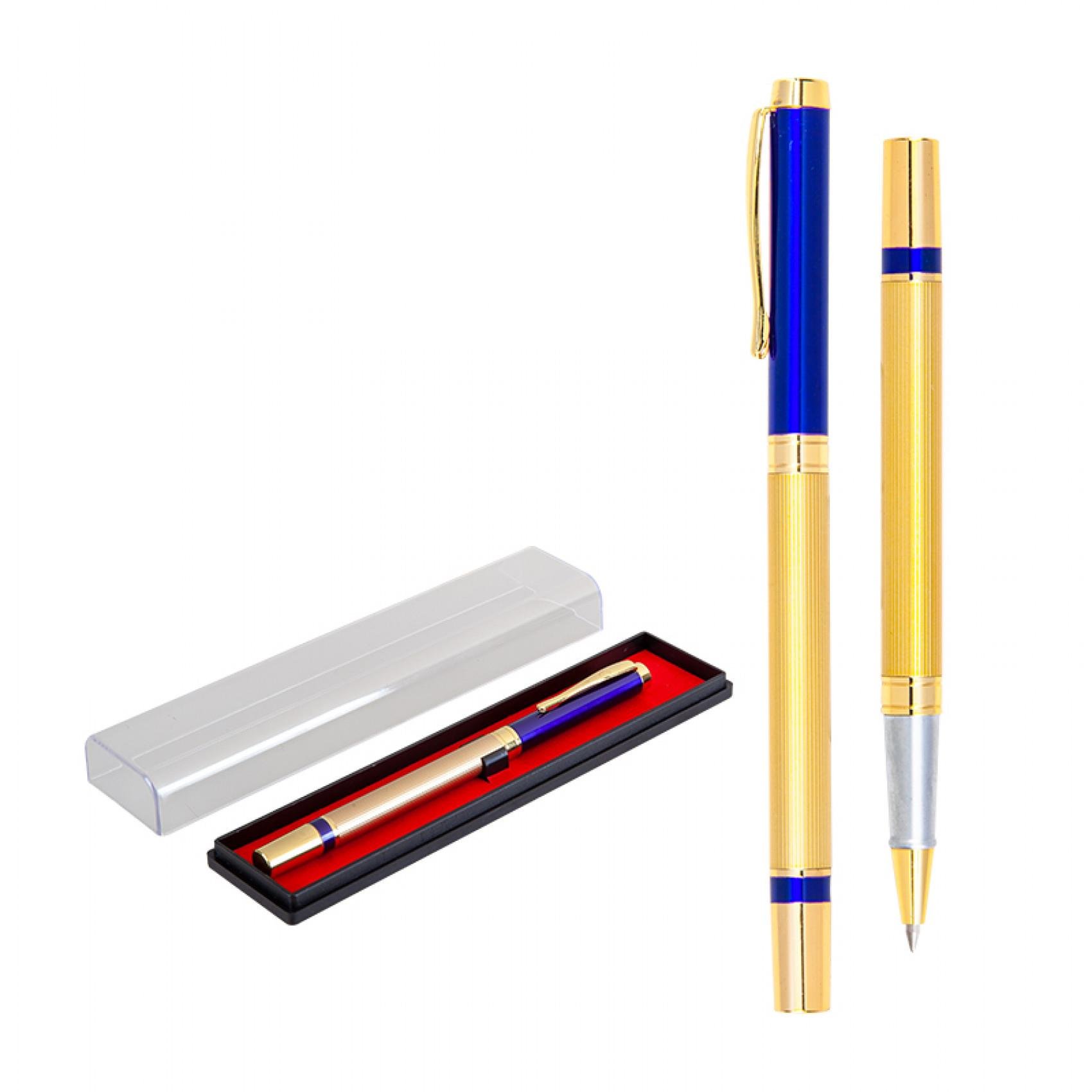 Altın Renkli Metal Roller Kalem Seti