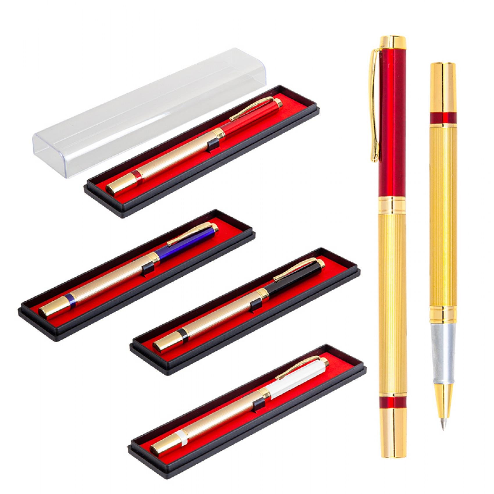 Altın Renkli Metal Roller Kalem Seti