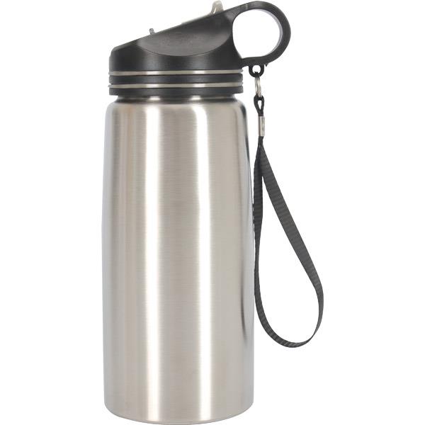 Askılı Gümüş Çelik Termos 620 ml