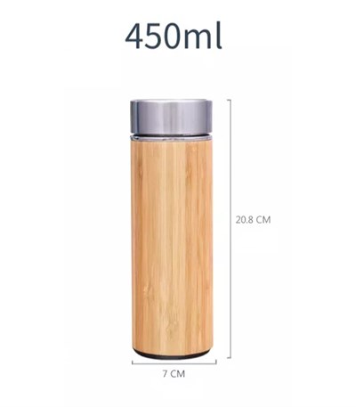 Bambu Çelik Termos 450 ml 