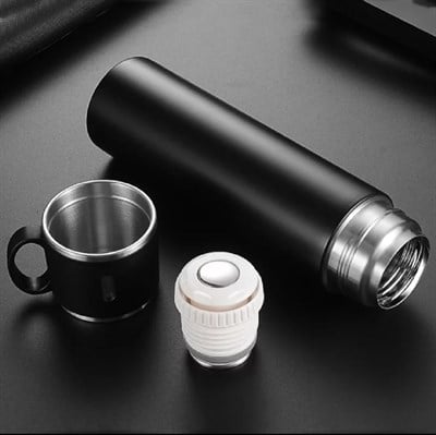 Bardaklı Çelik Termos 580 ml 
