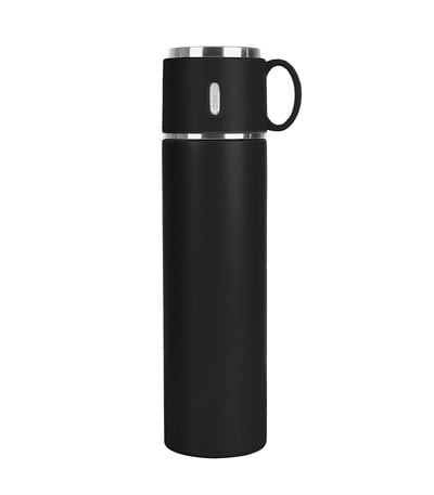 Bardaklı Çelik Termos 580 ml 