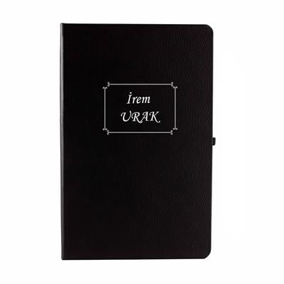 Baskılı Premium Defter Kristal İsimlik Kartvizitlik ve Anahtarlık Hediye Kutusu